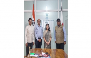 Mr. Rajeev Sinha, CEO, NRT Consultancy Services Pvt Ltd called on High Commissioner