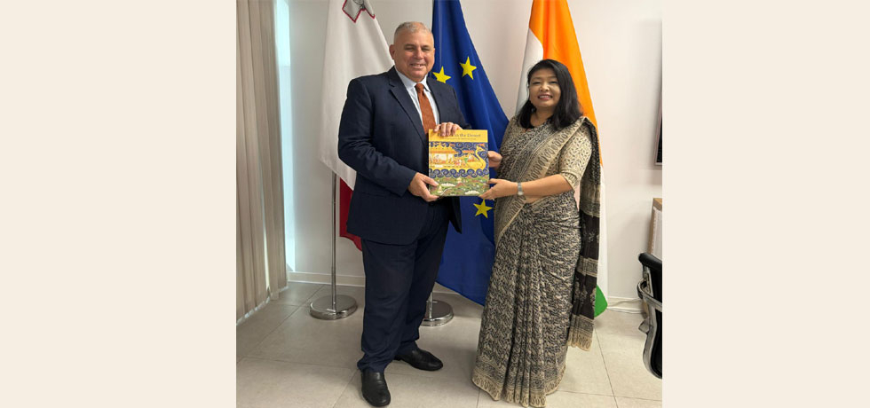 High Commissioner called on Hon'ble Minister for Minister for Agriculture, Fisheries and Animal Rights H.E. Dr. Anton Refalo