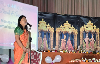 HCI joined BAPS Swaminarayan Satsang Mandal, Malta for Diwali, Annakut and the Hindu New Year celebration