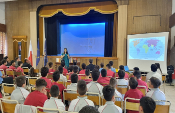 High Commissioner had an interactive session on ‘Unity in Diversity’ with students of ‘Sacred Heart Minor Seminary’ school, Gozo & presentation of books on various aspects of India for School Library.