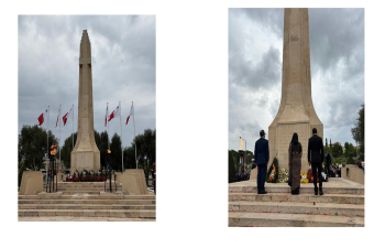 On Remembrance Day, High Commissioner attended the Pontifical mass and laid a wreath to honour those who sacrificed their lives during the two World Wars.