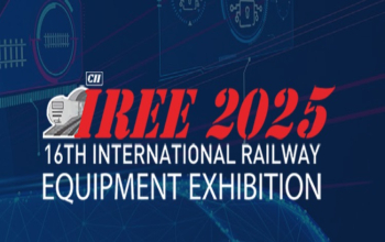 16th Edition of International Railway Equipment Exhibition (IREE), Global Platform for Railway, Metro Technology & Services from 15th to 17th October 2025 at Bharat Mandapam, New Delhi.